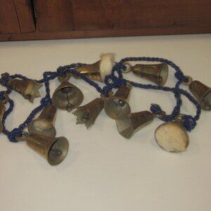 Vintage Brass Bells from India